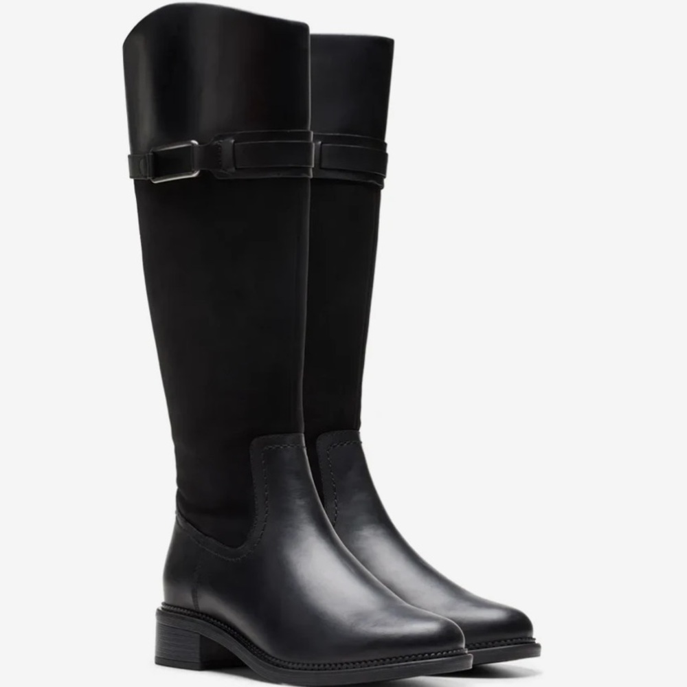 🌸CLARKS🌸 Maye Carly Boot Black Size: 6